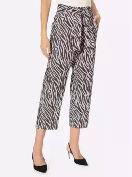 Тканые брюки Heine, шоколадный