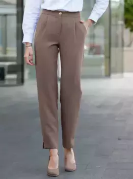 Тканые брюки Inspirations Inspirationen, коричневый