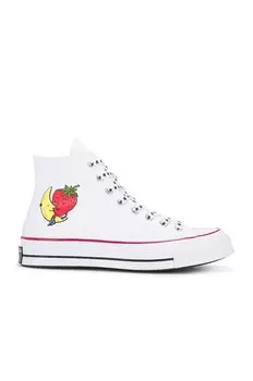 Тканые кроссовки Converse Chuck 70 Shf унисекс Sky High Farm Workwear, белый