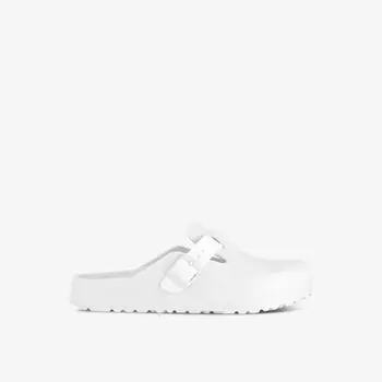Тканые сабо boston eva с тисненым логотипом Birkenstock, белый