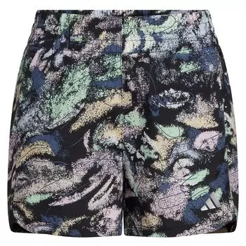 Тканые шорты adidas Pacer для девочек 7–16 лет в цвете Regular и Plus Adidas, цвет Black Multi
