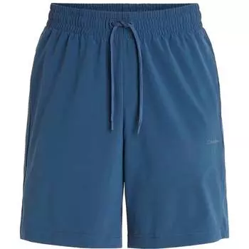 Тканые шорты Ck Performance Calvin Klein, синий