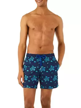 Тканые шорты для плавания Turtles Jewel Vilebrequin, синий