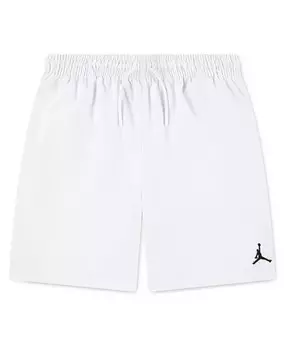 Тканые шорты Jumpman для больших мальчиков Jordan, белый