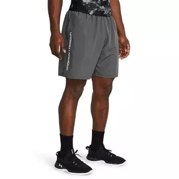 Тканые шорты с надписью Big & Tall Under Armour, цвет Castlerock