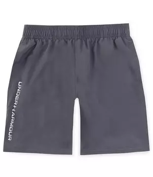 Тканые шорты с надписью Under Armour Big Boys 8–20, серый