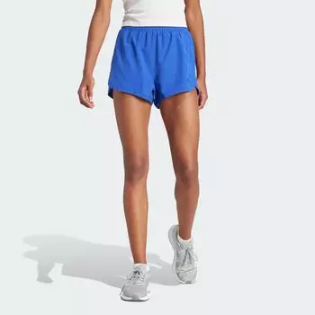 Тканые шорты с высокой посадкой с 3 полосками Pacer Training Adidas, цвет Semi Lucid Blue