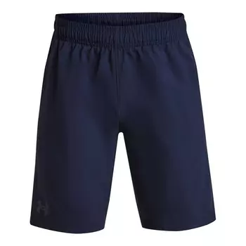 Тканые шорты Under Armour для мальчиков 8–20 лет, цвет Midnight Navy Black