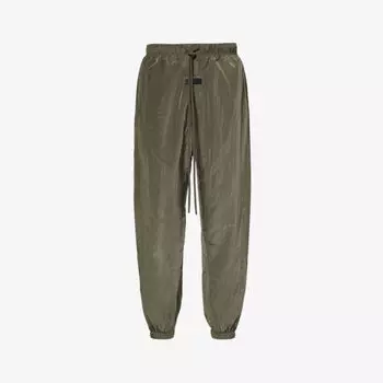 Тканые спортивные брюки свободного кроя ESSENTIALS Fear Of God Essentials, черный