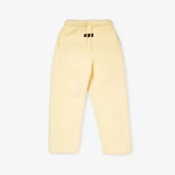 Тканые спортивные брюки свободного кроя с фирменной нашивкой для детей 4–16 лет Fear Of God Essentials, желтый