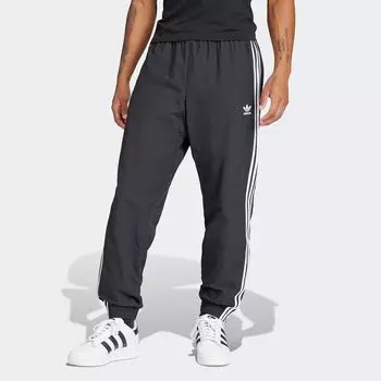 Тканые тренировочные брюки Firebird с 3 полосками adidas Originals, цвет black