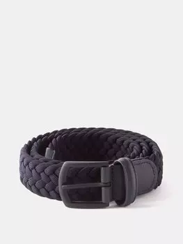 Тканый эластичный ремень Anderson'S, синий