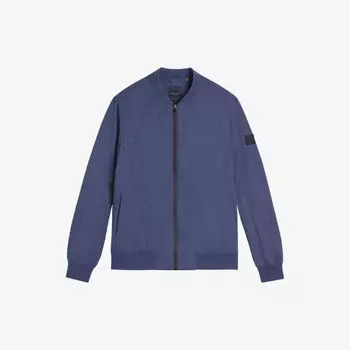 Тканый бомбер Elmhrst с нашивкой-логотипом Ted Baker, синий