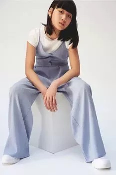 Тканый комбинезон H&M, синий