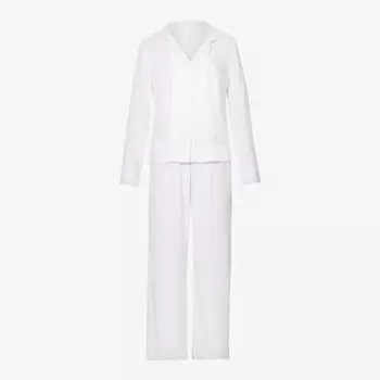 Тканый пижамный комплект свободного кроя Tarcon Bluebella, белый