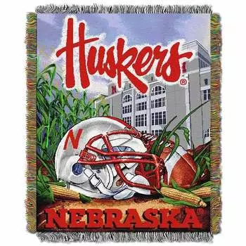 Тканый плед Northwest Nebraska Cornhuskers 48 x 60 дюймов