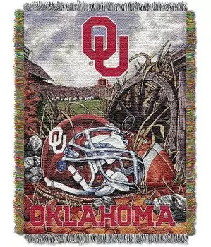 Тканый плед Northwest Oklahomaooners размером 48 x 60 дюймов