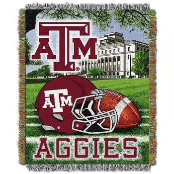 Тканый плед Northwest Texas A&M Aggies размером 48 x 60 дюймов