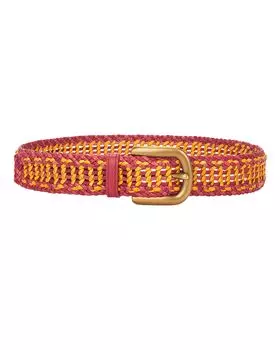 Тканый пояс Gabriela Hearst, красный