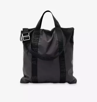 Тканый рюкзак Kei с двумя лямками Allsaints, серый