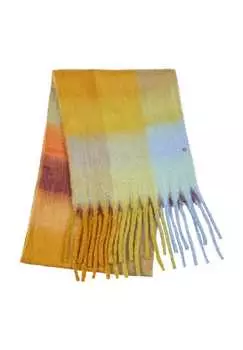 Тканый шарф XXL с бахромой Loevenich, мультиколор