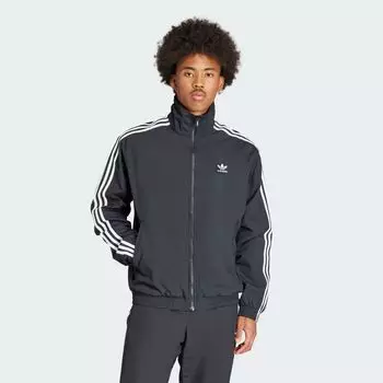 Тканый спортивный топ Adicolor Firebird Adidas, цвет Black