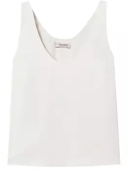 Тканый топ TWINSET, белый