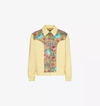 Тканый жакет с цветочным принтом и заостренным воротником Golf Le Fleur, мультиколор