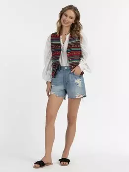 Тканый жилет Izia, черный