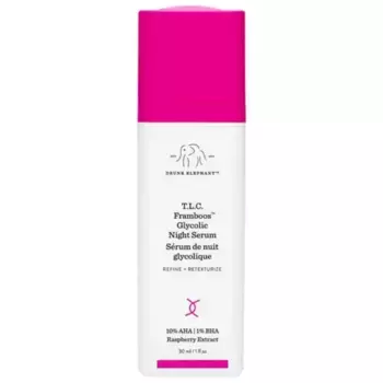 Tlc Framboos гликолевая обновляющая ночная сыворотка Drunk Elephant