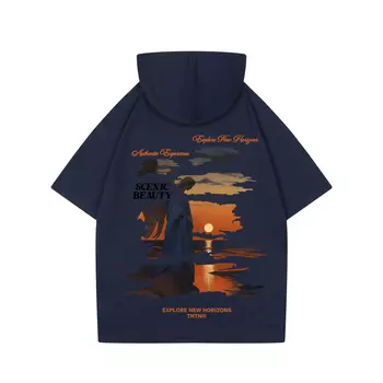 TnTn Футболка унисекс темно-синие