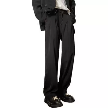 TnTn Костюмные брюки унисекс черные