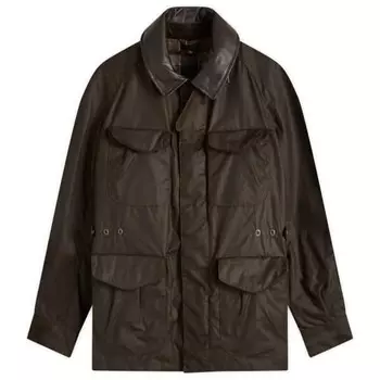 To ki to верховая езда восковая куртка Barbour, зеленый