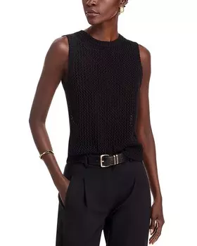 TOCCIN Майка-борцовка крючком Estelle, черный