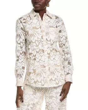 TOCCIN Рубашка бойфренда Райли, белый