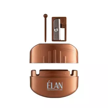 Точилка для карандашей Elan, коричневая Inna Marka