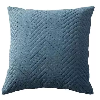 Точная стильная наволочка, удобная сенсорная ультра-мягкая фланелевая красивая наволочка для дома-синяя Stuttg