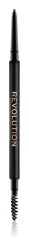 Точный карандаш для бровей с кисточкой Makeup Revolution Precise Brow Pencil, оттенок Medium Brown 0.05 г