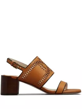 Tod's босоножки с ремешками, коричневый