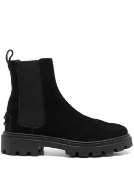 Tod's ботинки на каблуке, черный