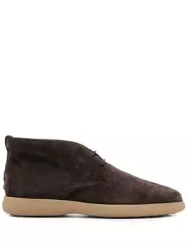 Tod's ботинки на шнуровке, коричневый