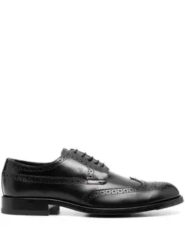 Tod's броги на шнуровке, черный