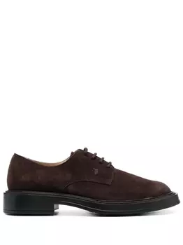 Tod's дерби на шнуровке, коричневый