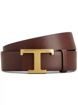 Tod's двусторонний ремень T Timeless, черный