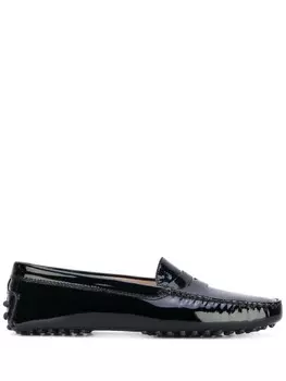 Tod's классические лоферы, черный
