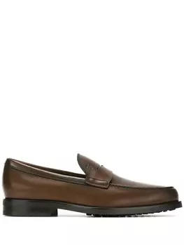 Tod's классические лоферы, коричневый