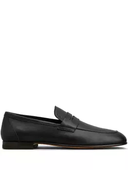 Tod's кожаные лоферы, черный