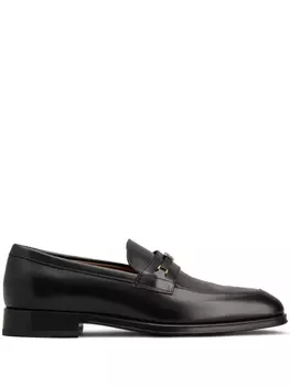 Tod's кожаные лоферы, черный