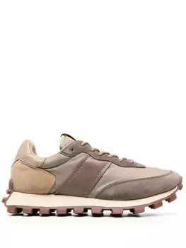 Tod's кроссовки 1T со вставками, коричневый