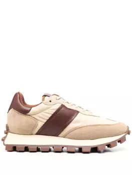 Tod's кроссовки 1T в стиле колор-блок, нейтральный цвет